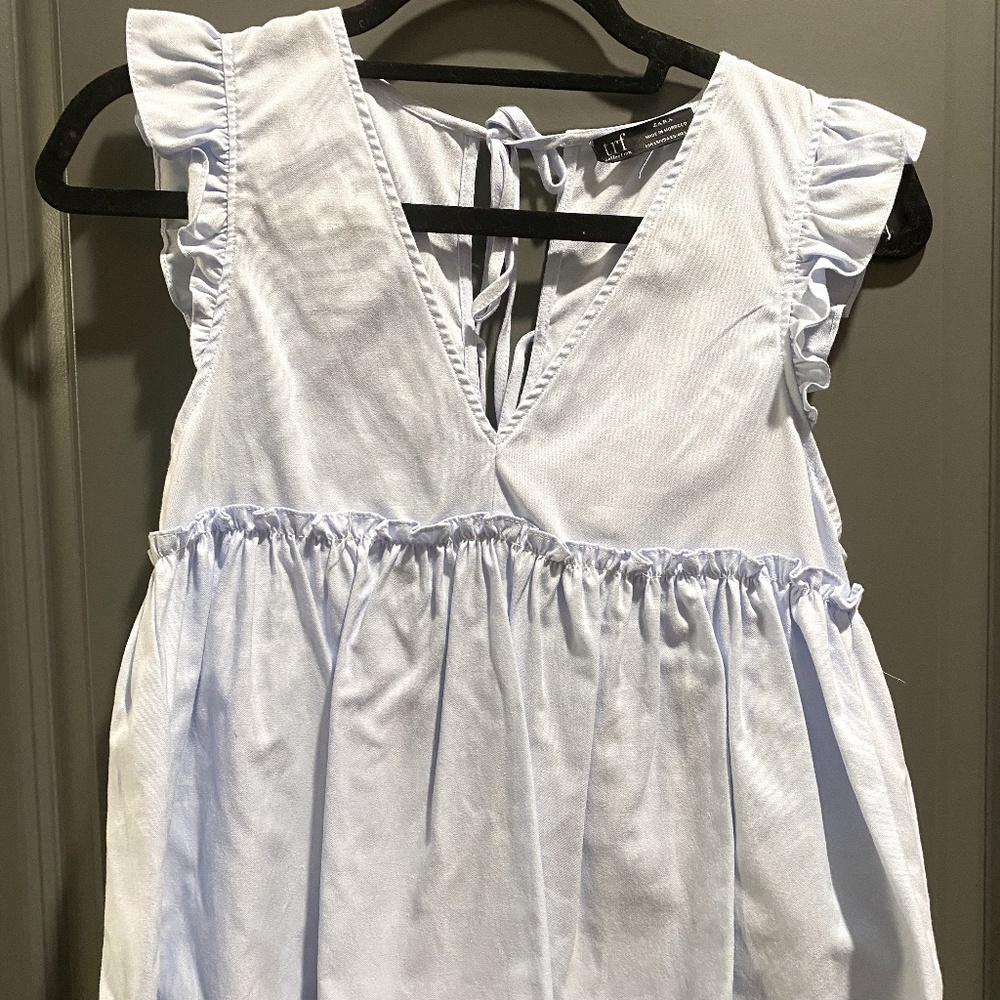 Zara TRF Babydoll top